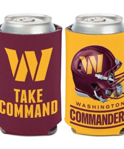 Washington Commanders Slogan Can Cooler