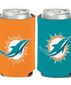 Miami Dolphins Team Logo Can Cooler
