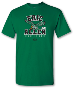 Eric Allen Eagles Class of 2025 Enshrinee T-Shirt