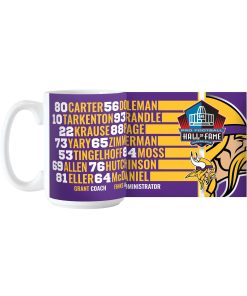 Vikings 2025 Hall of Famers Mug