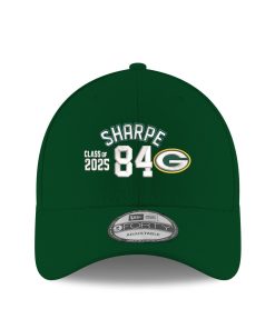 Sterling Sharpe Packers Class of 2025 New Era 9FORTY Name and Number Hat