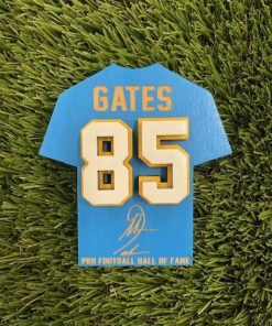 Antonio Gates Wood Jersey Jumbo Magnet