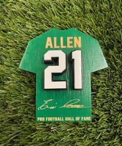 Eric Allen Wood Jersey Jumbo Magnet